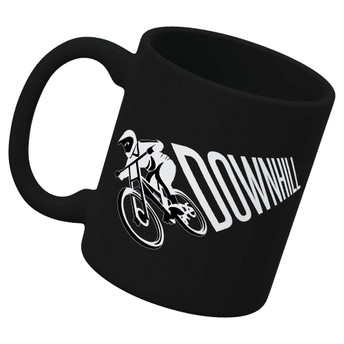 Downhill Cycling 11oz Mug