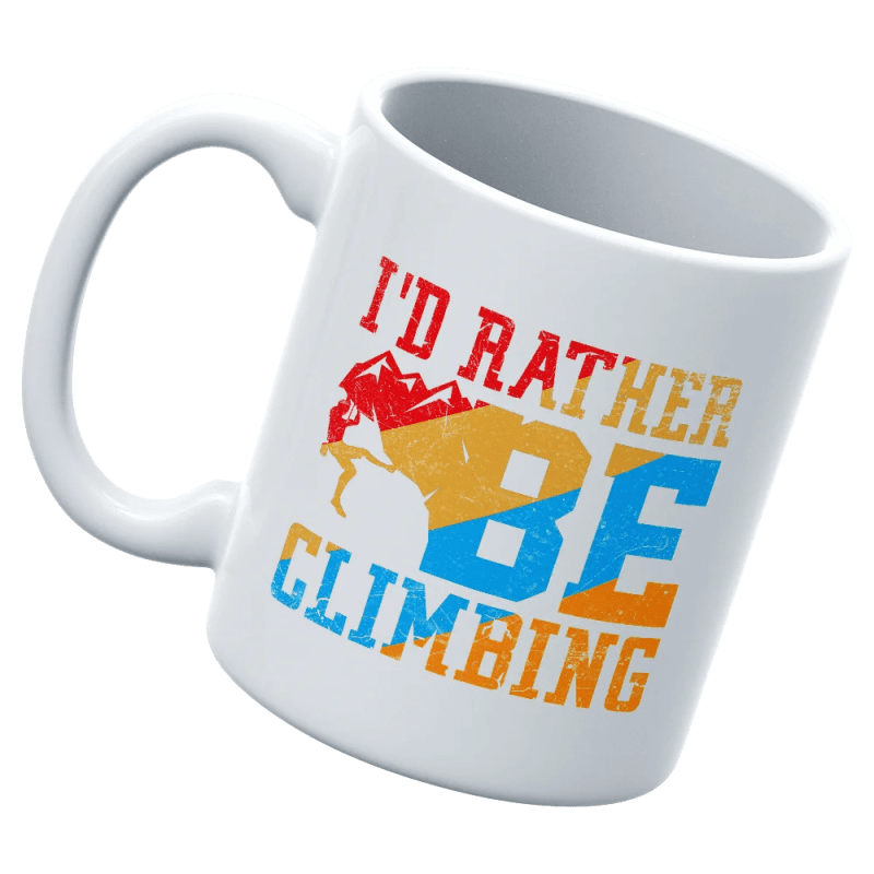 Climbing I'd Rather Be Climbing 11oz Mug