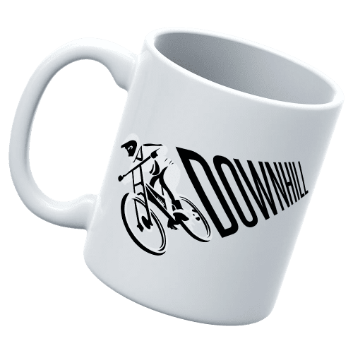 Downhill Cycling 11oz Mug