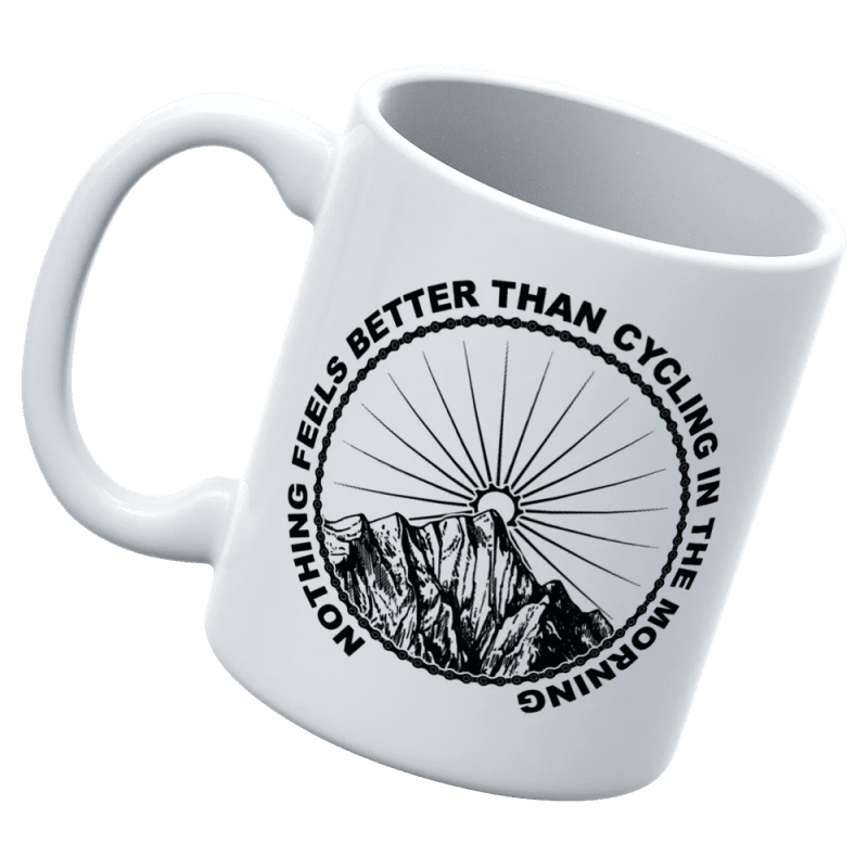 Cycling In The Morning 11oz Mug