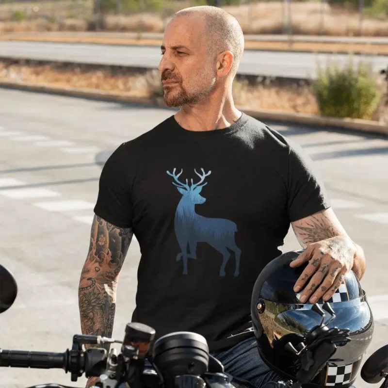 Deer Color 2 Man T-Shirt