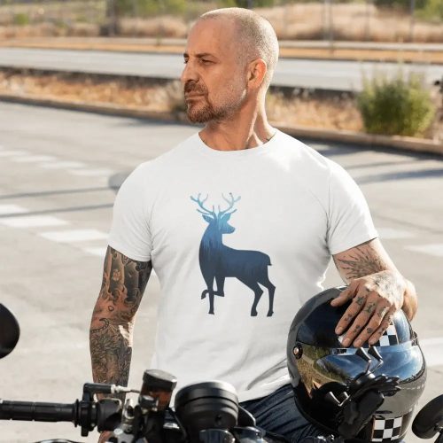 Deer Color 2 Man T-Shirt