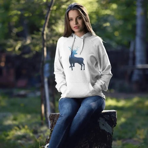 Deer Color 2 Women Hoodie