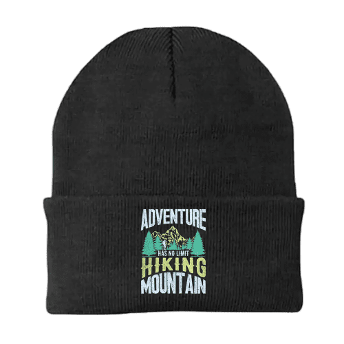 Adventure Has No Limit Embroidered Beanie