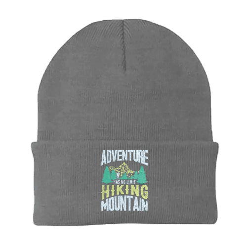 Adventure Has No Limit Embroidered Beanie