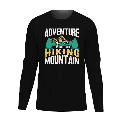 Adventure Has No Limit Men Long Sleeve Shirt