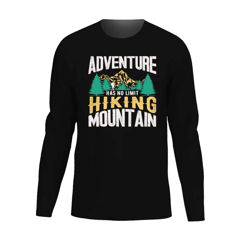 Adventure Has No Limit Men Long Sleeve Shirt