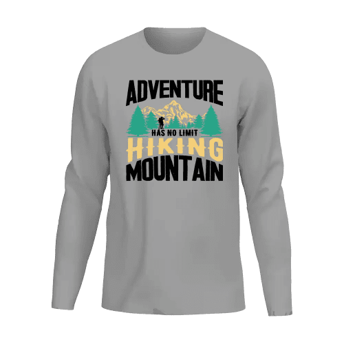 Adventure Has No Limit Men Long Sleeve Shirt