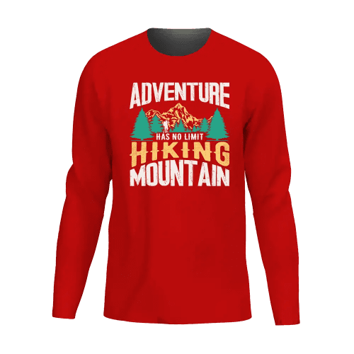 Adventure Has No Limit Men Long Sleeve Shirt