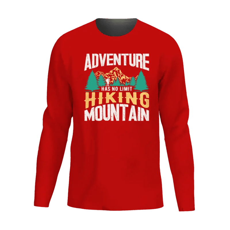 Adventure Has No Limit Men Long Sleeve Shirt