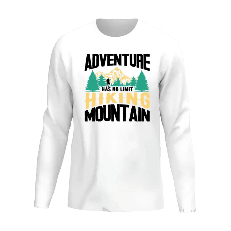 Adventure Has No Limit Men Long Sleeve Shirt