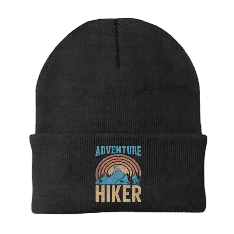 Adventure Hiker Embroidered Beanie