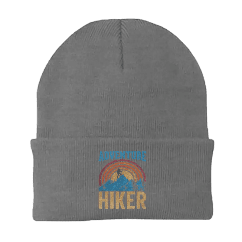 Adventure Hiker Embroidered Beanie