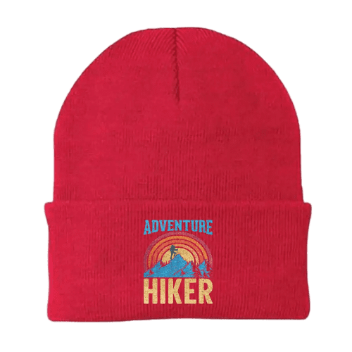 Adventure Hiker Embroidered Beanie