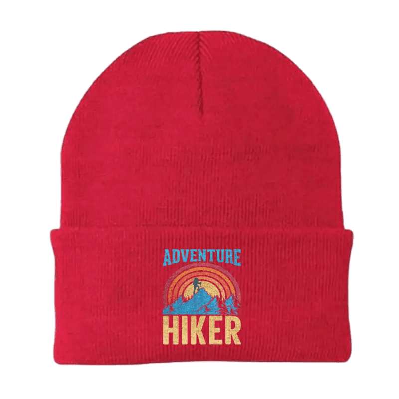 Adventure Hiker Embroidered Beanie