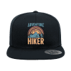 Adventure Hiker Embroidered Flat Bill Cap