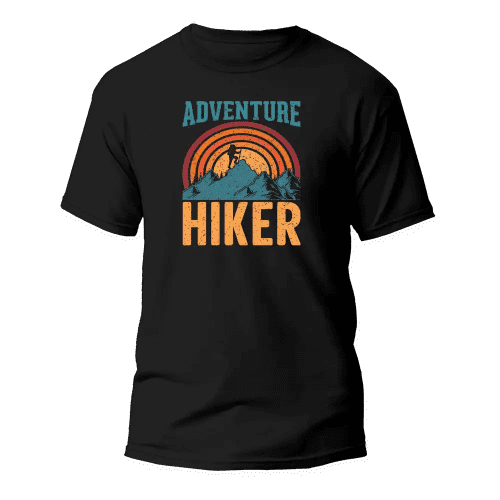 Adventure Hiker Man T-Shirt