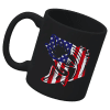 American Flag Fish 11oz Mug