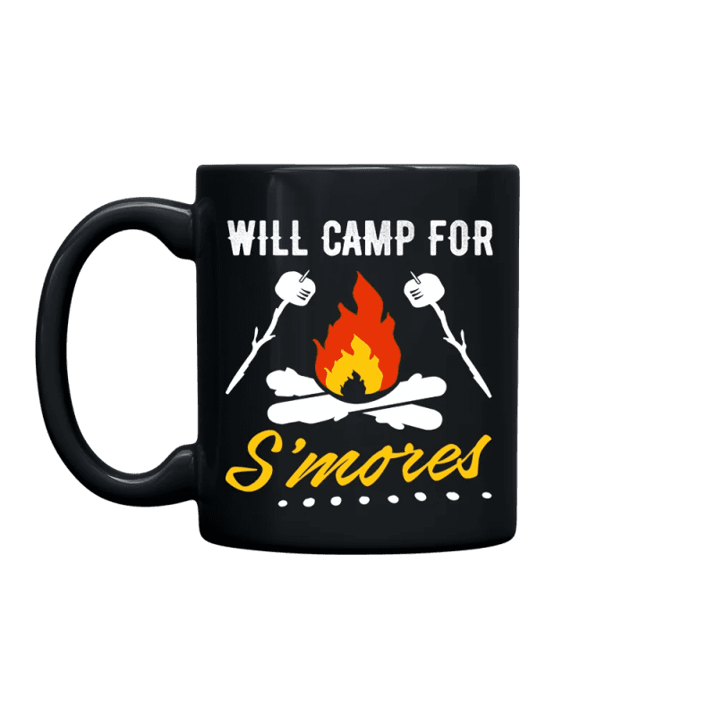 Will Camp For Smores 11oz Mug