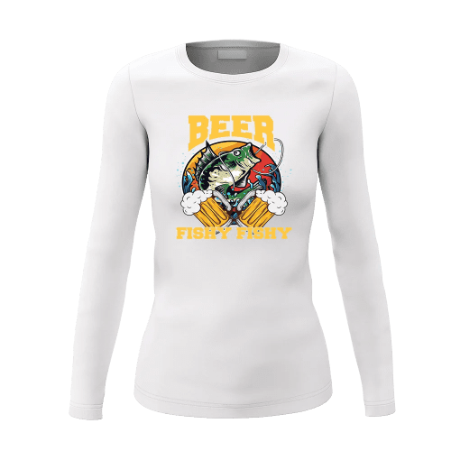 Beer Fishy Fishy 2 Women Long Sleeve Shirt