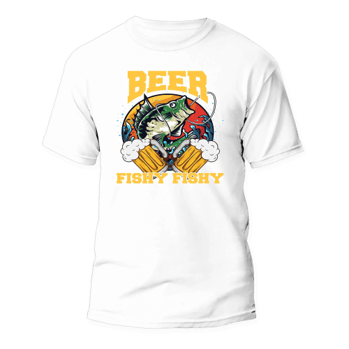 Beer fishy fishy men t shirt white 72720a40 2731 4849 9323 067273d9f518