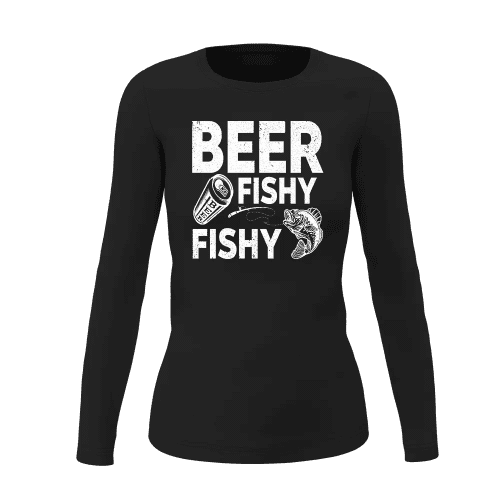 Beer Fishy Fishy Women Long Sleeve Shirt