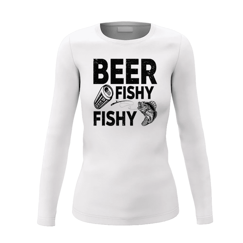 Beer Fishy Fishy Women Long Sleeve Shirt