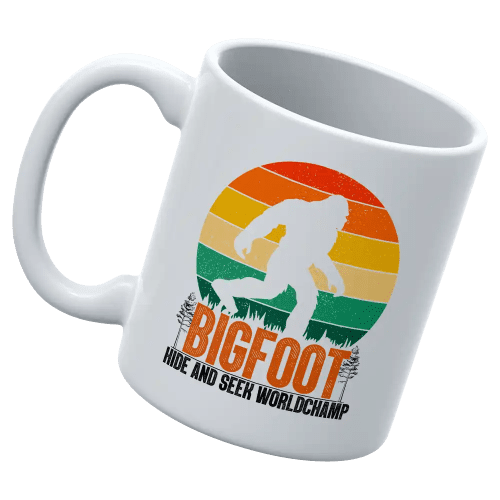 Bigfoot Hide And Seek 11oz Mug