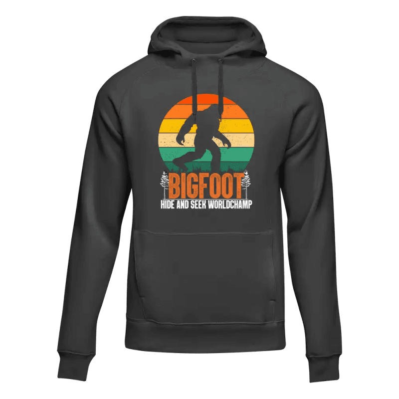 Bigfoot Hide And Seek Unisex Hoodie