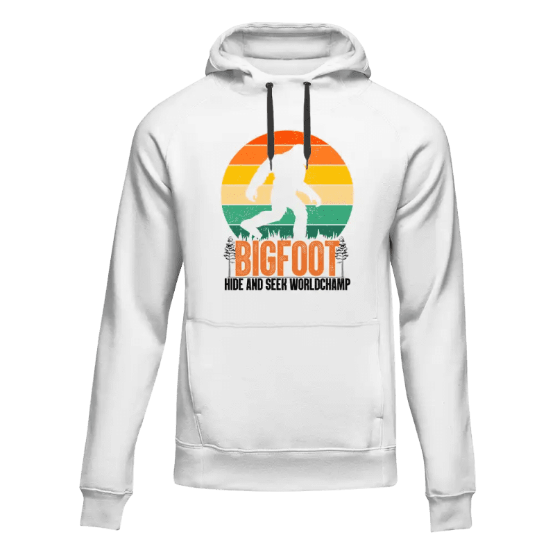 Bigfoot Hide And Seek Unisex Hoodie