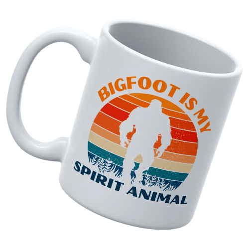 Bigfoot Is My Spirit Animal 11oz Mug