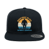 Bigfoot Is My Spirit Animal Embroidered Flat Bill Cap