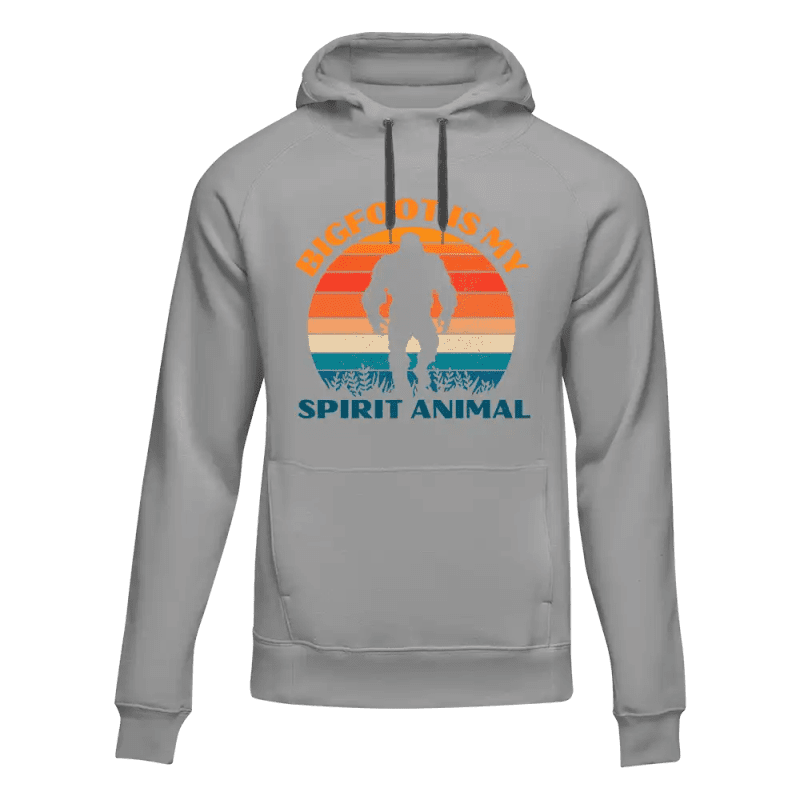 Bigfoot Is My Spirit Animal Unisex Hoodie