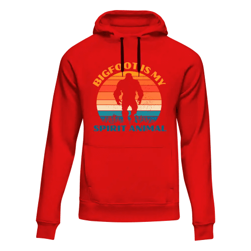 Bigfoot Is My Spirit Animal Unisex Hoodie