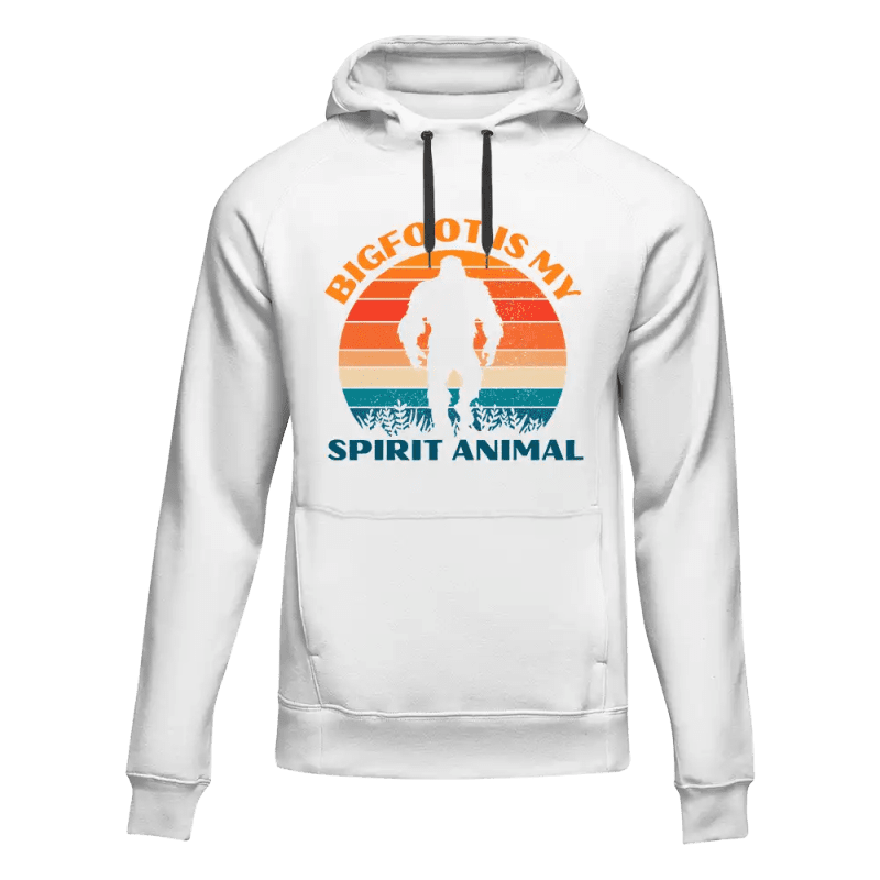 Bigfoot Is My Spirit Animal Unisex Hoodie