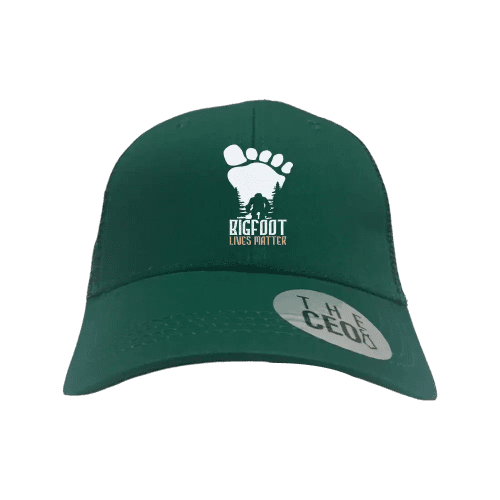 Bigfoot Lives Matter Embroidered Trucker Hat