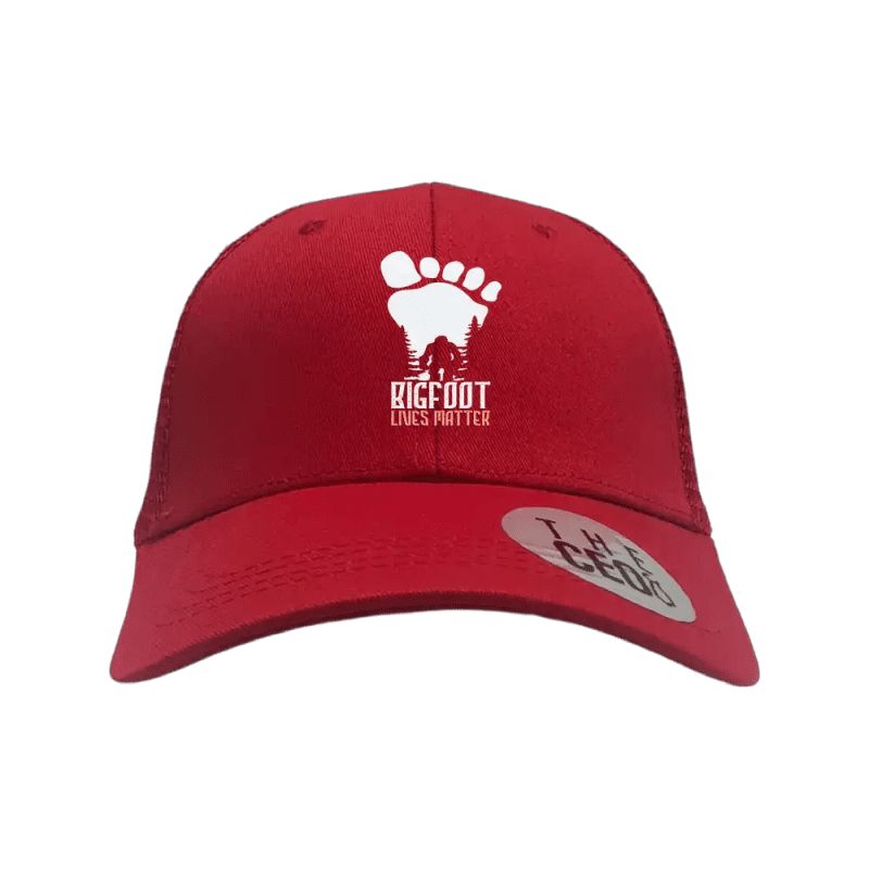 Bigfoot Lives Matter Embroidered Trucker Hat