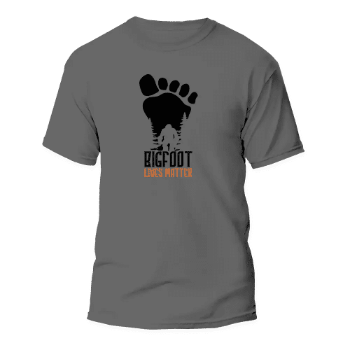 Bigfoot Lives Matter Man T-Shirt