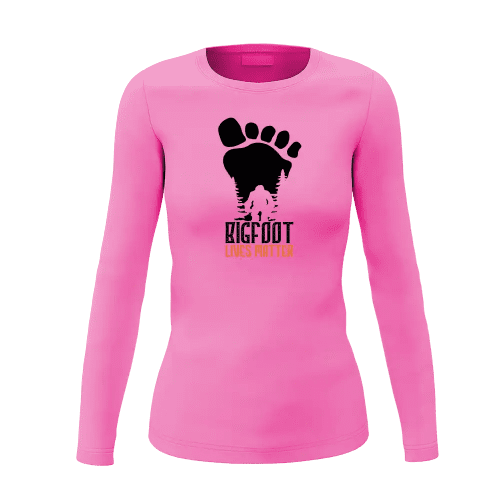 Bigfoot Lives Matter Women Long Sleeve Shirt