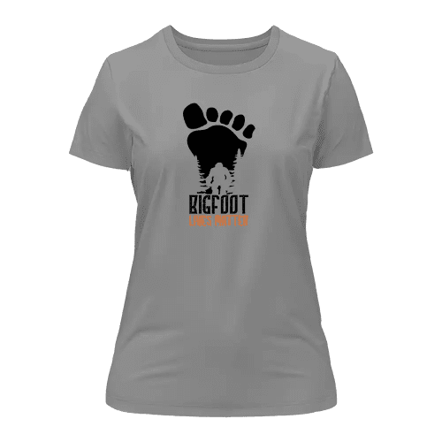 Bigfoot Lives Matter T-Shirt for Women