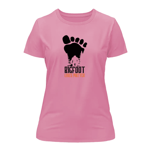 Bigfoot Lives Matter T-Shirt for Women