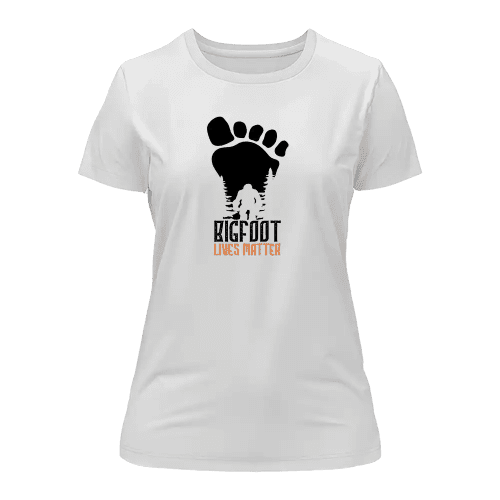 Bigfoot Lives Matter T-Shirt for Women