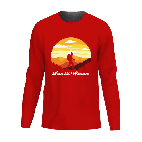 Born To Wander Men Long Sleeve Shirt