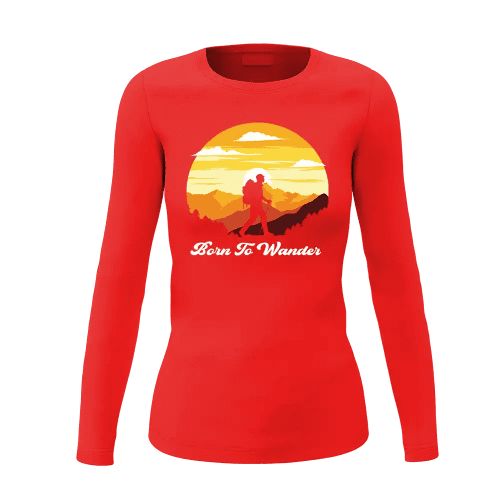 Born To Wander Women Long Sleeve Shirt