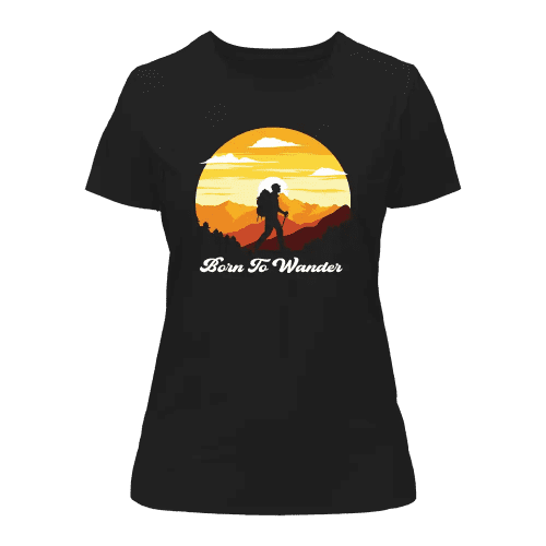 Born To Wander T-Shirt for Women