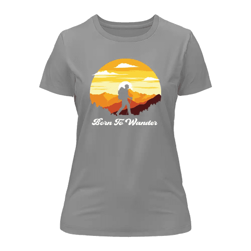 Born To Wander T-Shirt for Women