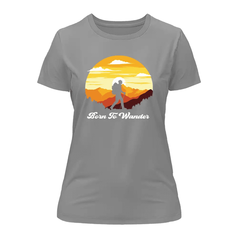 Born To Wander T-Shirt for Women