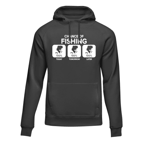 Chance of Fishing Unisex Hoodie