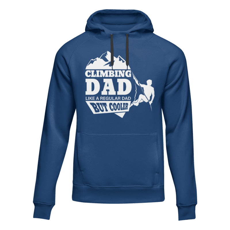 Climbing Dad Unisex Hoodie