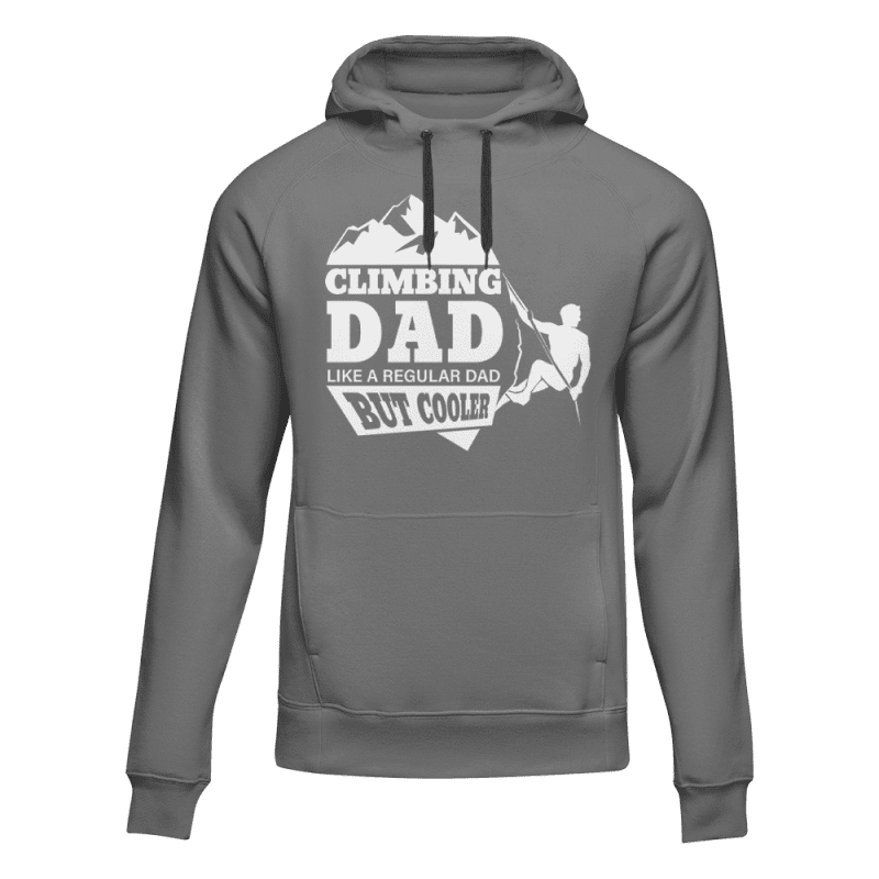 Climbing Dad Unisex Hoodie